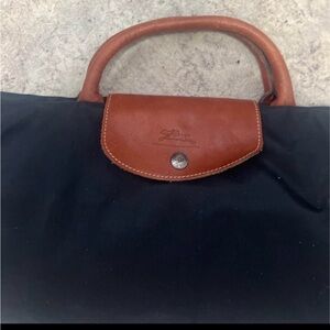 Vintage Longchamp folding garment bag.